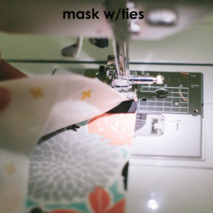 sewing instructions for diy fabric mask