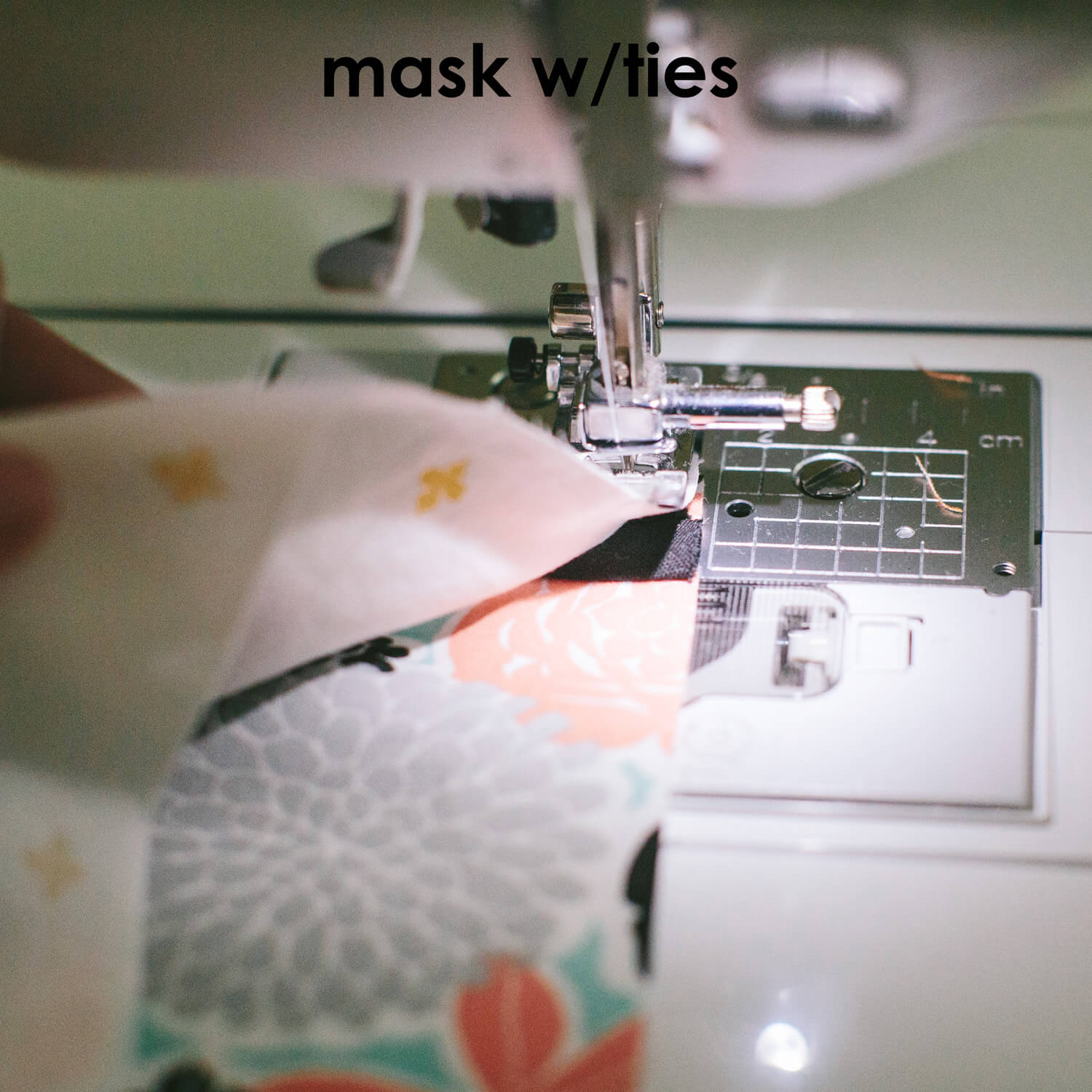sewing instructions for diy fabric mask