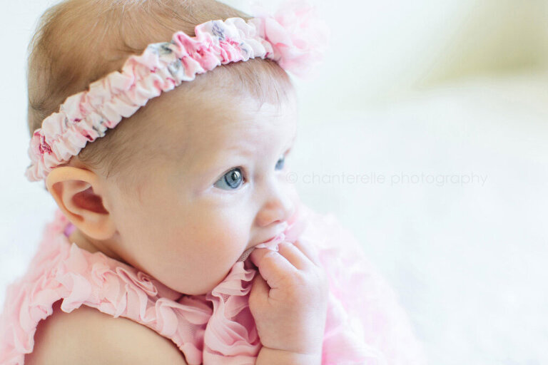 6 month old baby portraits in montgomery alabama